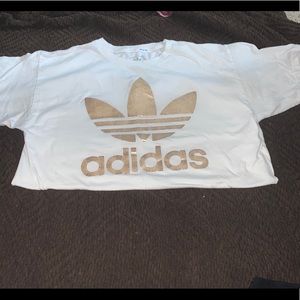 Adidas Rose Gold Foil shirt